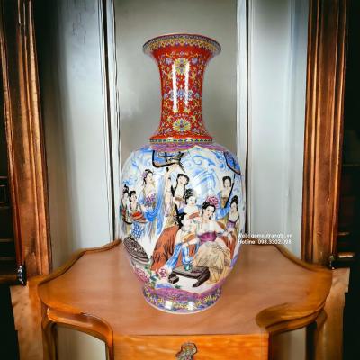 BÌNH SỨ THẬP NHỊ TIÊN CÔ – Một sản phẩm đẹp xuất sắc của nhà Gốm Sứ Trang Trí